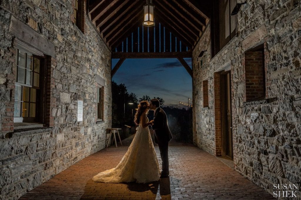 evening portraits at blue hill stone barns