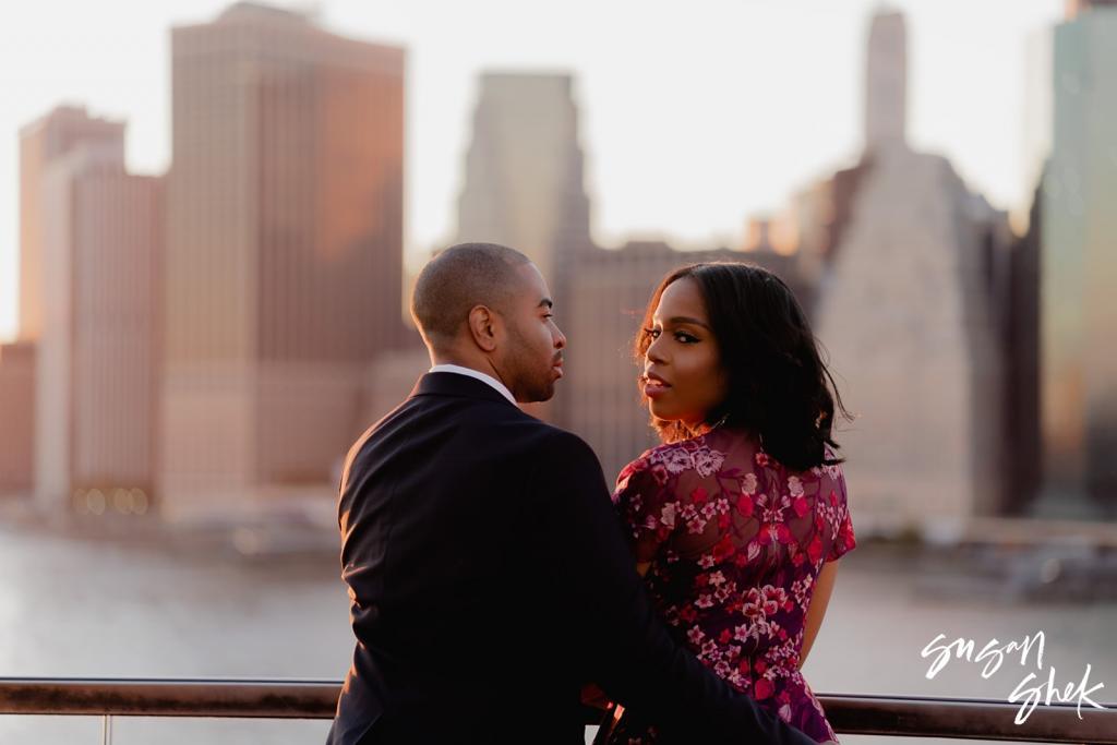 1 Hotel Brooklyn Bridge Engagement Session, Engagement Shoot, NYC Engagement Photographer, Engagement Session, Engagement Photography, Engagement Photographer, NYC Wedding Photographer