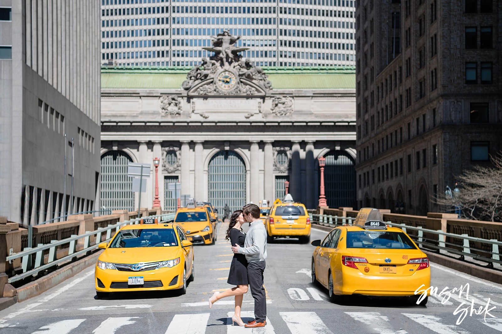 Grand Central Overpass, Engagement Shoot, NYC Engagement Photographer, Engagement Session, Engagement Photography, Engagement Photographer, NYC Wedding Photographer