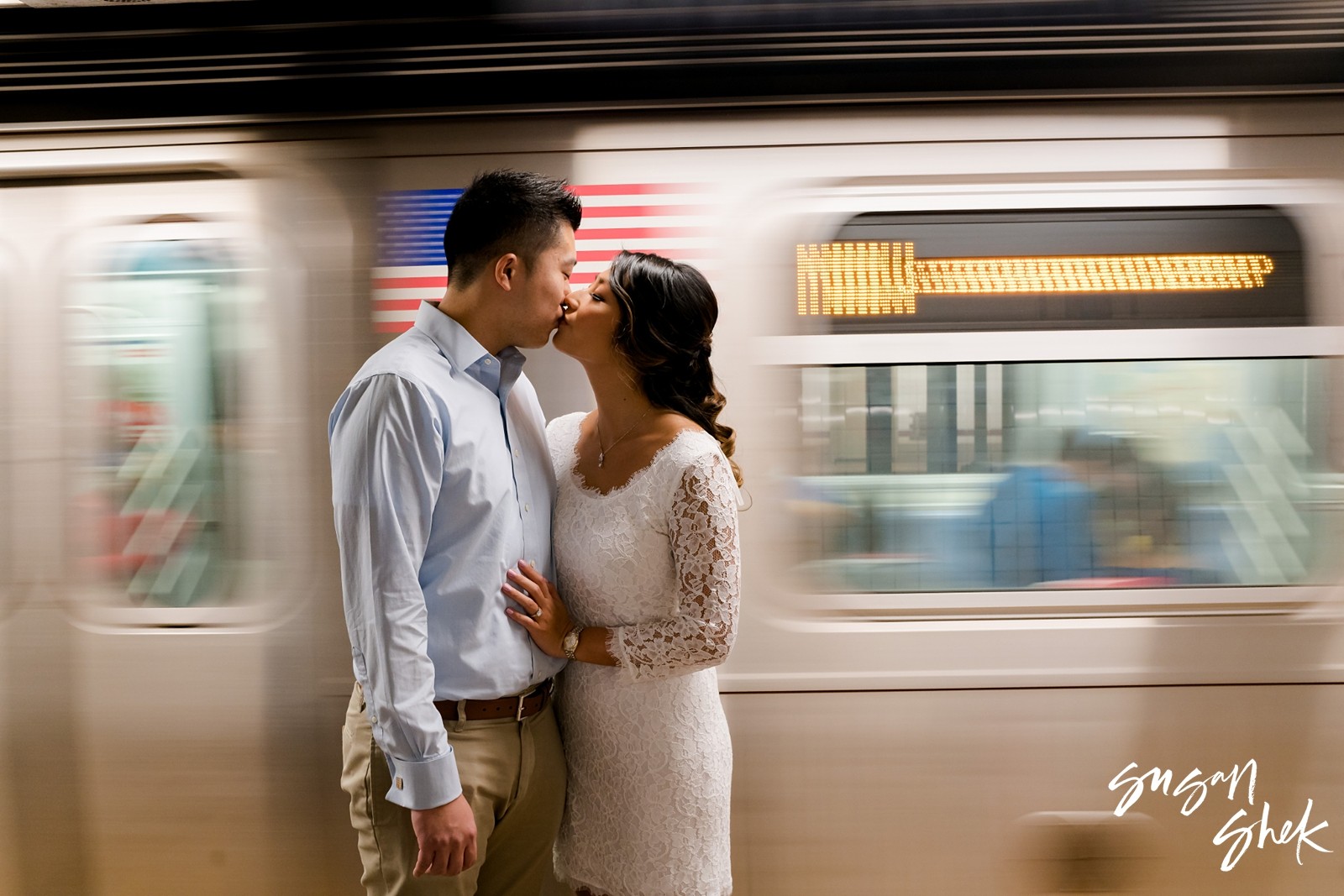 Subway Engagement Photo Session, Engagement Photos, Engagement Photography, Engagement Photographer, NYC Engagement Photographer, NYC Wedding Photographer