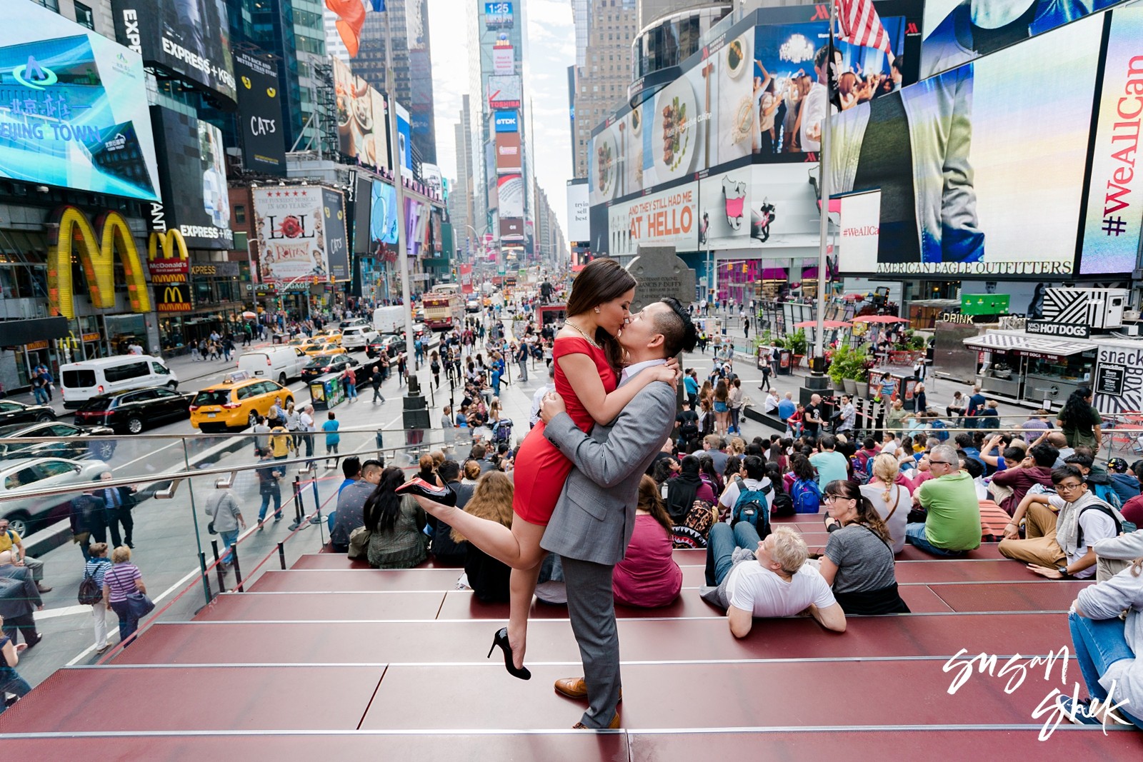 Times Square Engagement Shoot, NYC Engagement Photographer, Engagement Session, Engagement Photography, Engagement Photographer, NYC Wedding Photographer