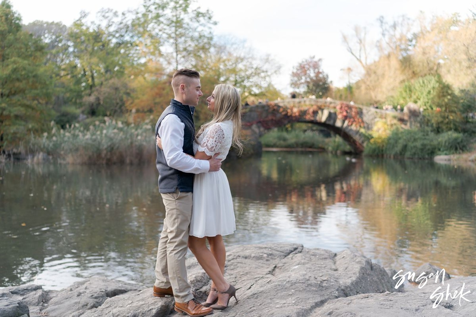 Gapstow Bridge Engagement, Engagement Shoot, NYC Engagement Photographer, Engagement Session, Engagement Photography, Engagement Photographer, NYC Wedding Photographer