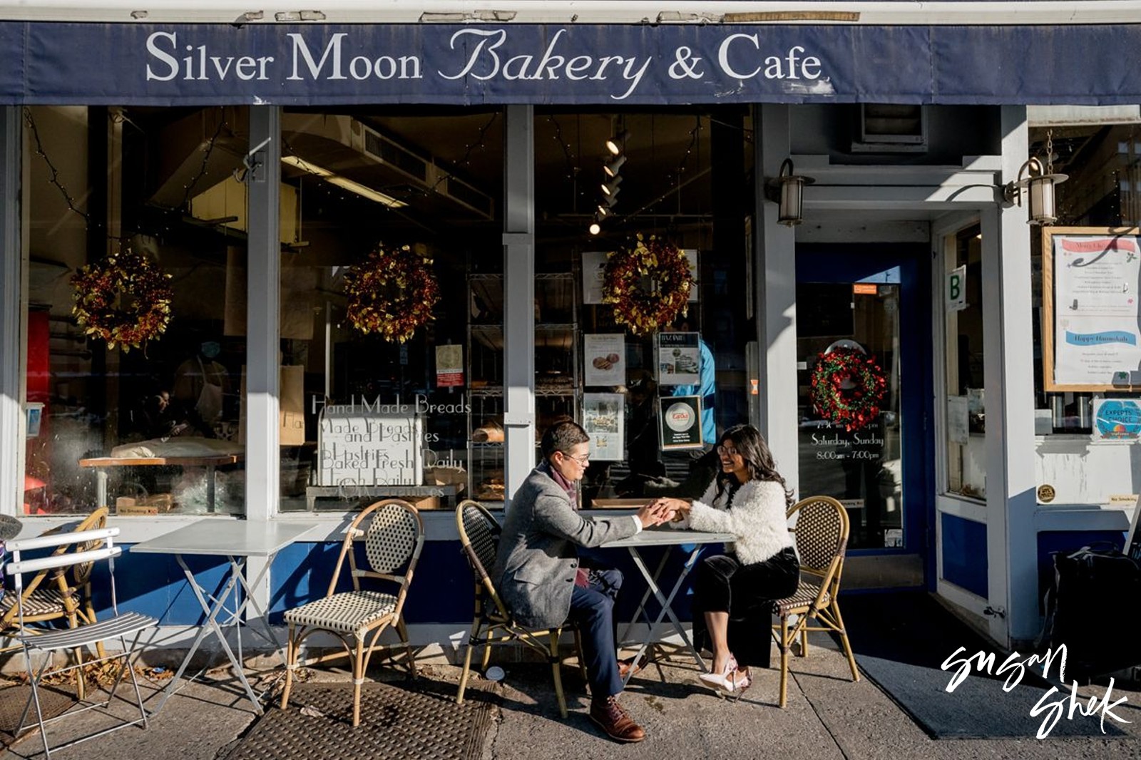 Silver Moon Bakery Engagement, Engagement Shoot, NYC Engagement Photographer, Engagement Session, Engagement Photography, Engagement Photographer, NYC Wedding Photographer