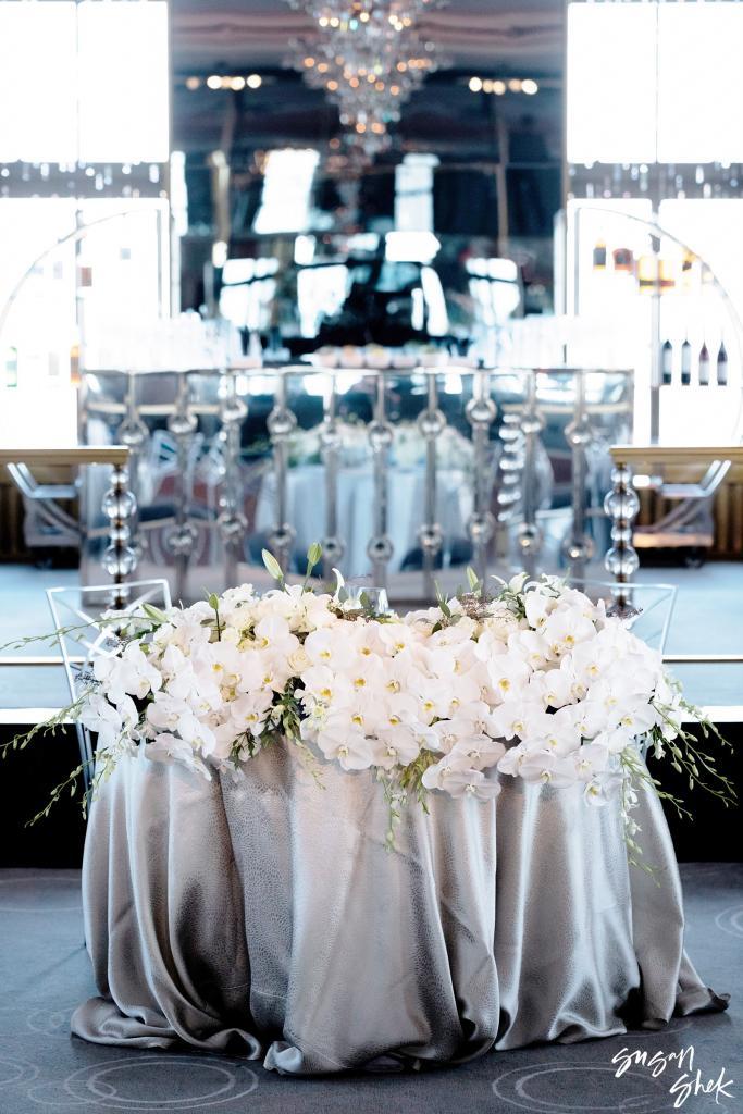 wedding details at the rainbow room