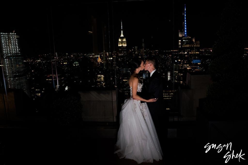 wedding reception at the rainbow room