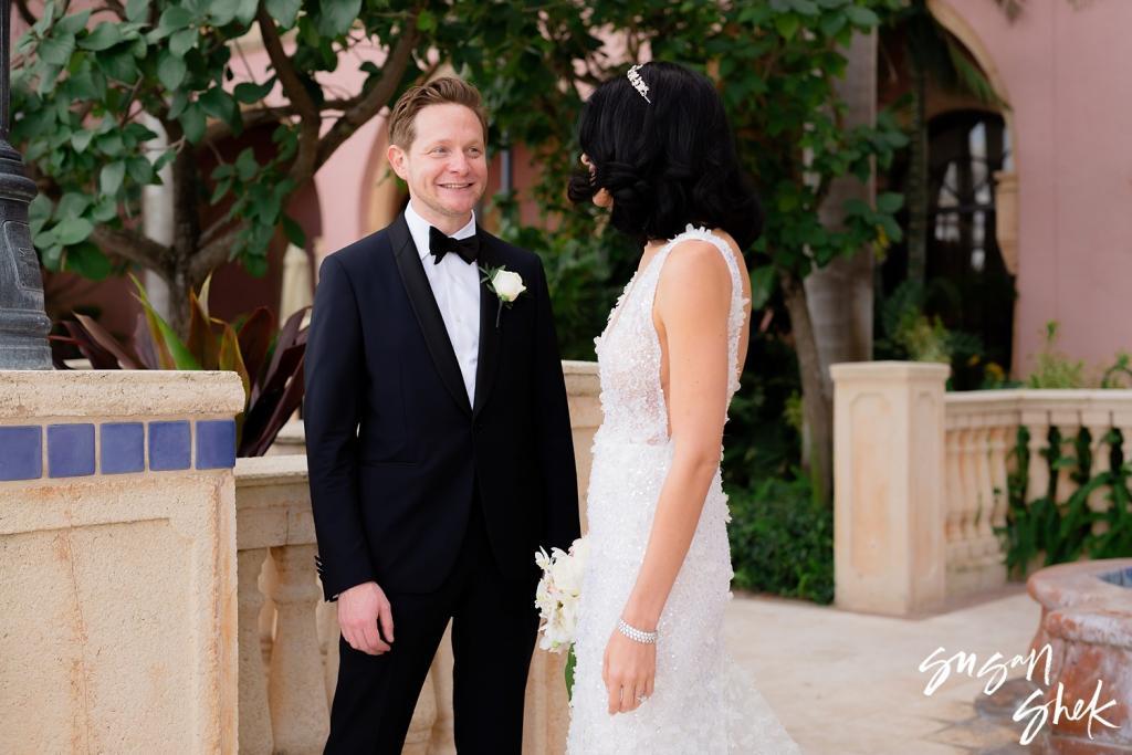 boca wedding, boca raton wedding, boca raton resort and spa wedding, boca raton resort, destination wedding, destination wedding photographer, nyc wedding photographer, susan shek photography, lee grebenau, lee grebenau wedding dress, beautini, beautini by blo, 