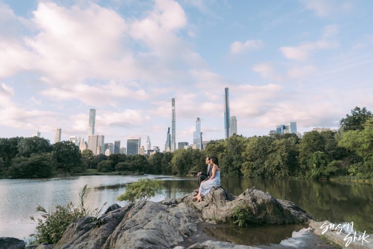 Central Park Engagement Photos