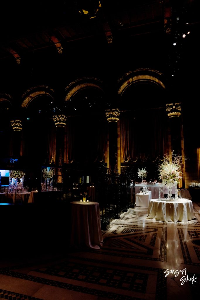 reception room details Cipriani 42nd Street