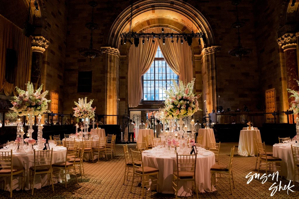 room decor and table photos Cipriani 42nd Street