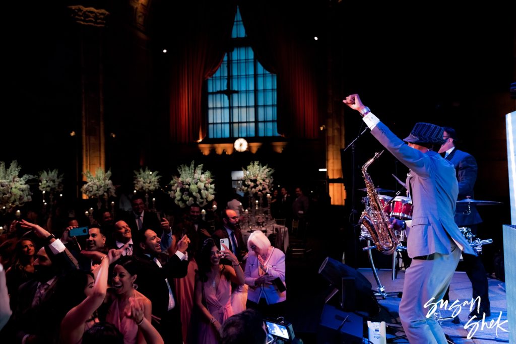 band at Cipriani 42nd Street