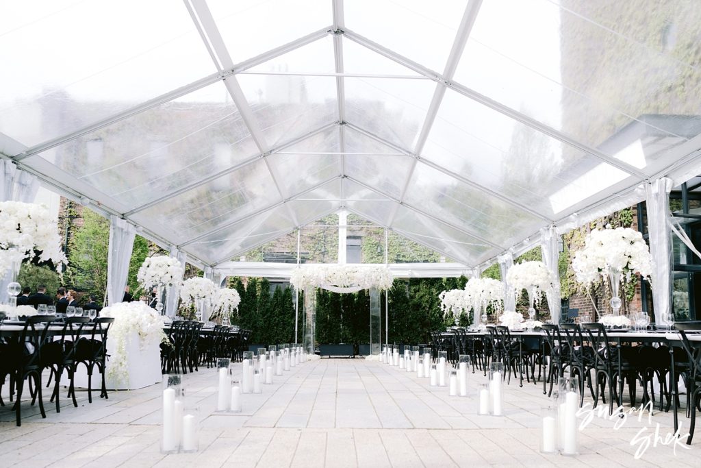 the chuppah at the foundry LIC