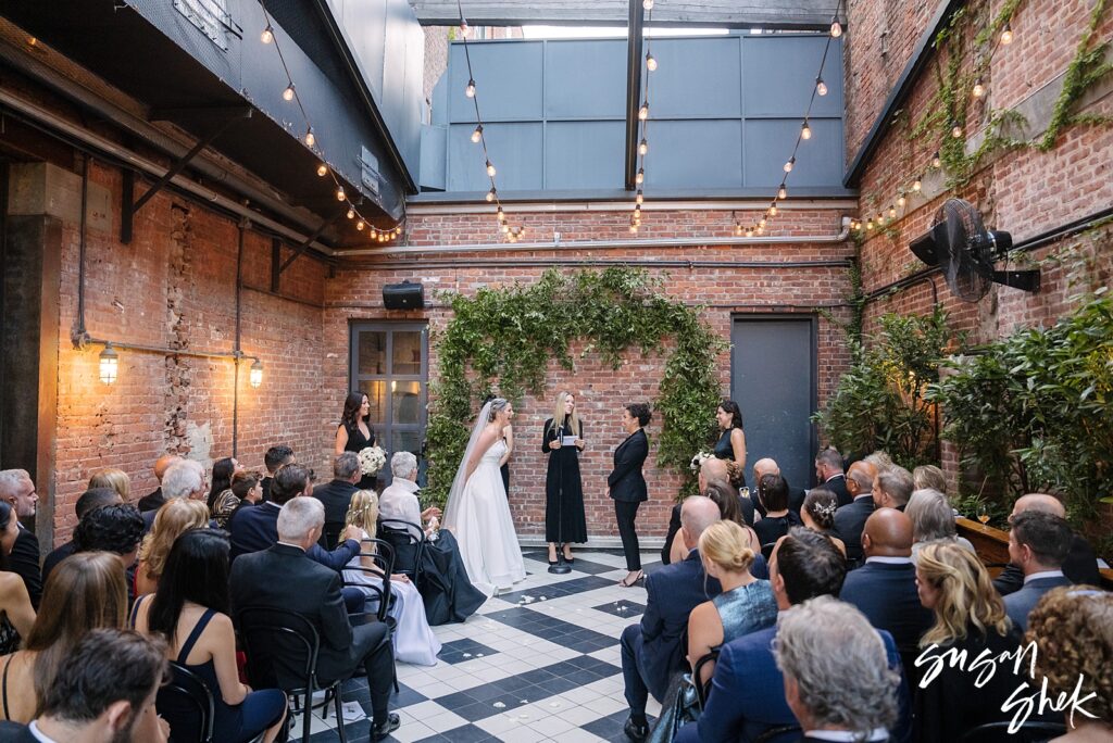 wythe hotel wedding ceremony