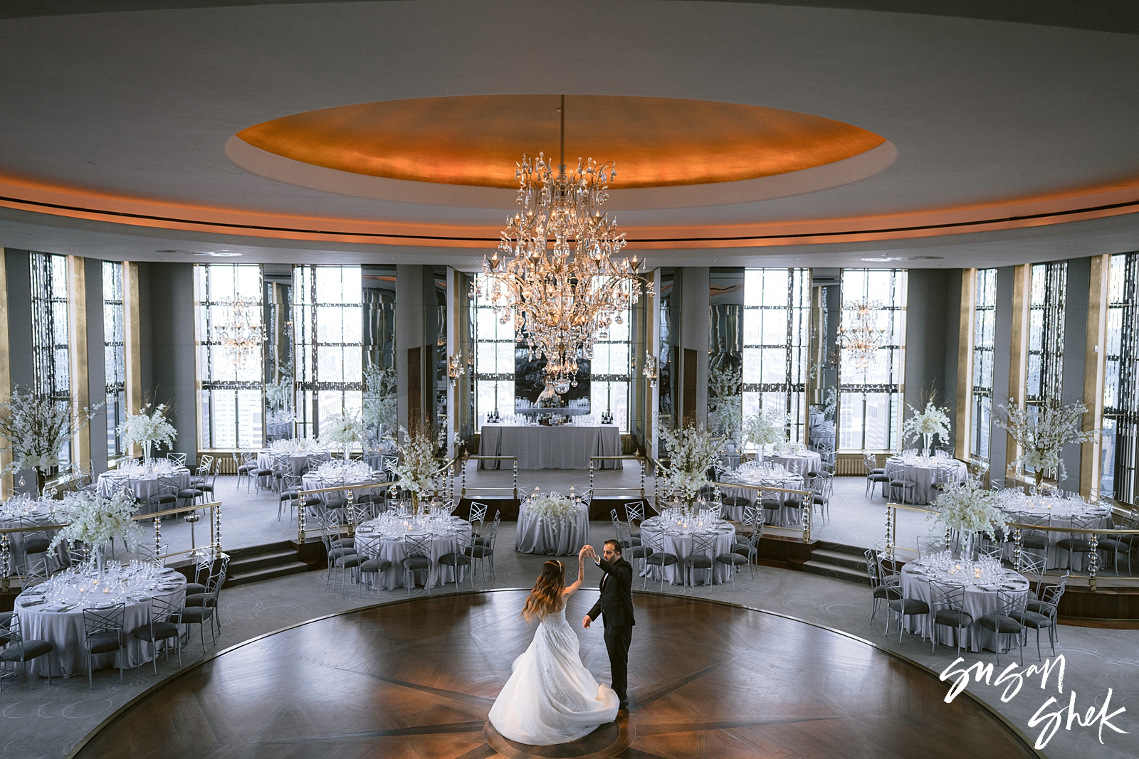 rainbow room wedding photographed by susan shek photography