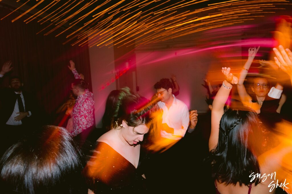 dancing at tribeca rooftop wedding